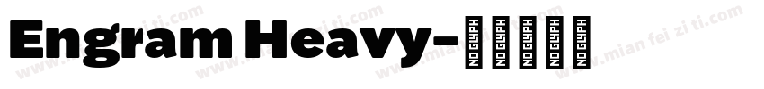 Engram Heavy字体转换